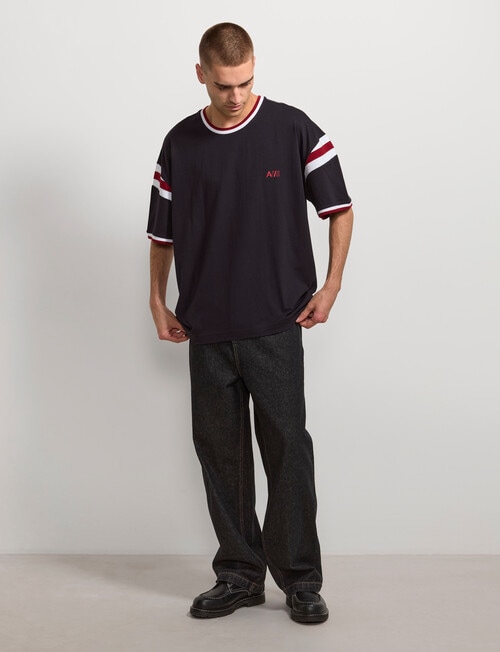 AIR SPACE Shoulder Shirt Tee, Black product photo View 09 L