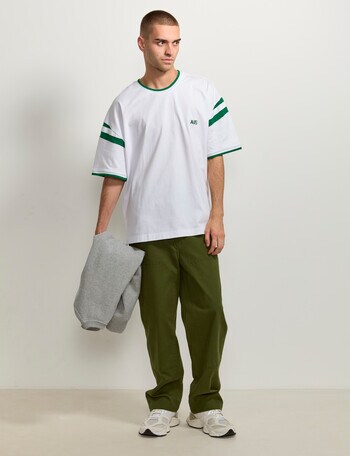 AIR SPACE Shoulder Shirt Tee, White product photo