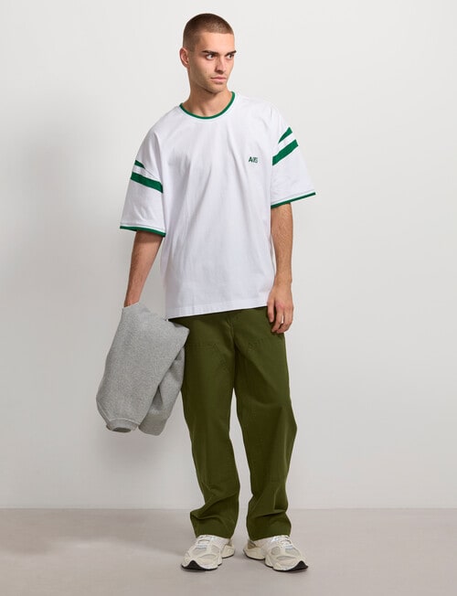 AIR SPACE Shoulder Shirt Tee, White product photo