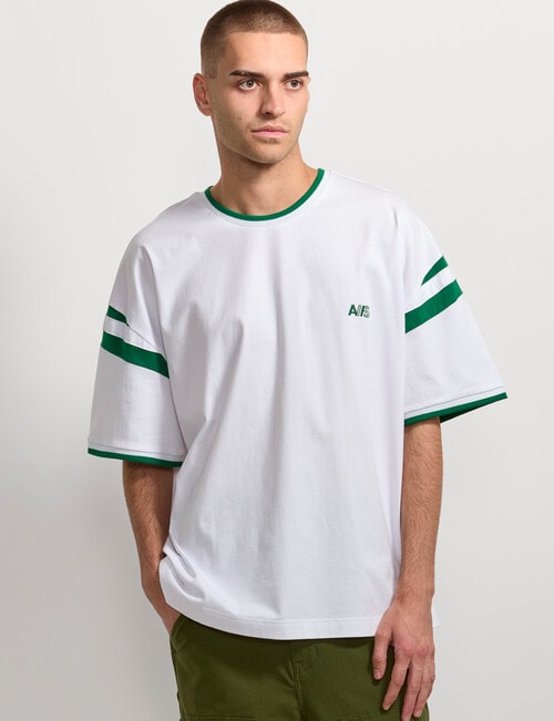 AIR SPACE Shoulder Shirt Tee, White product photo View 02 L