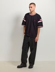AIR SPACE Shoulder Shirt Tee, Black product photo