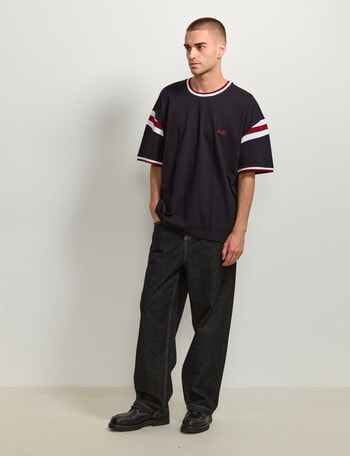 AIR SPACE Shoulder Shirt Tee, Black product photo