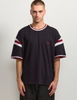 AIR SPACE Shoulder Shirt Tee, Black product photo View 02 S