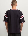 AIR SPACE Shoulder Shirt Tee, Black product photo View 03 S