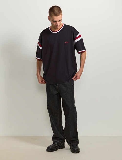 AIR SPACE Shoulder Shirt Tee, Black product photo View 09 L