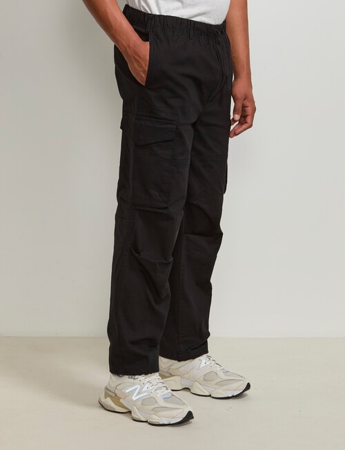AIR SPACE Relaxed Cargo Pant, Black product photo View 05 L