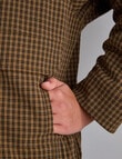 Mineral Heidi Check Bomber, Tan product photo View 05 S