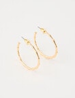 Earsense Bamboo Hoop, Gold Tone product photo