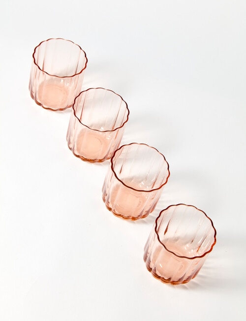 Salt&Pepper Leif Tumblers, 320ml, Set of 4, Rose Dust product photo View 02 L