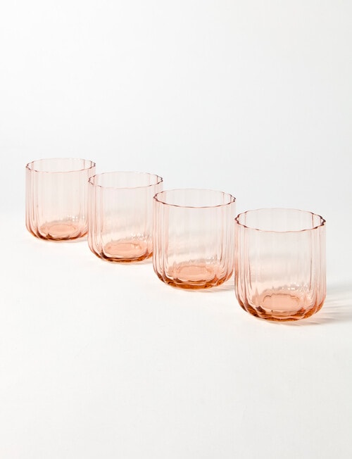 Salt&Pepper Leif Tumblers, 320ml, Set of 4, Rose Dust product photo View 03 L