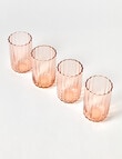 Salt&Pepper Leif Highball, 450ml, Set of 4, Rose Dust product photo View 02 S