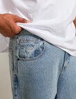 AIR SPACE Baggy Denim Jean, Light Blue product photo View 04 S