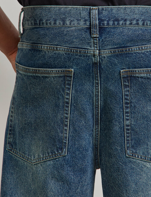AIR SPACE Baggy Denim Jean, Dark Blue product photo View 06 L