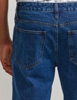 AIR SPACE Relaxed 90's Denim Jean, 90s Dark Blue product photo View 08 S