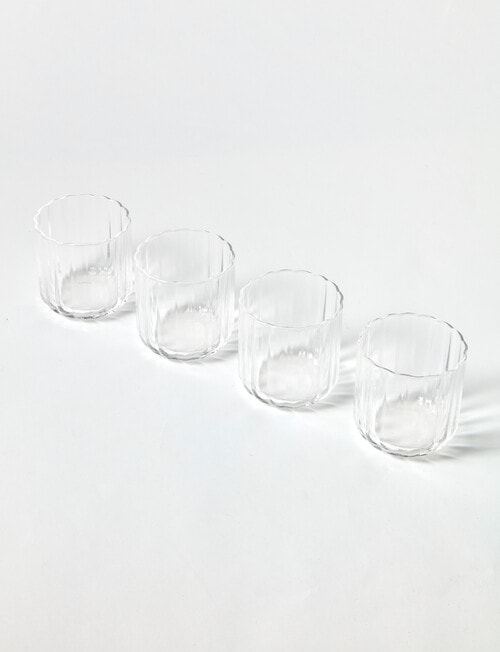 Salt&Pepper Leif Tumblers, 320ml, Set of 4, Clear product photo View 03 L