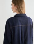 Denim Republic Patch Pocket Dress, Rinse product photo View 08 S