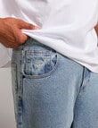 AIR SPACE Baggy Denim Jean, Light Blue product photo View 04 S