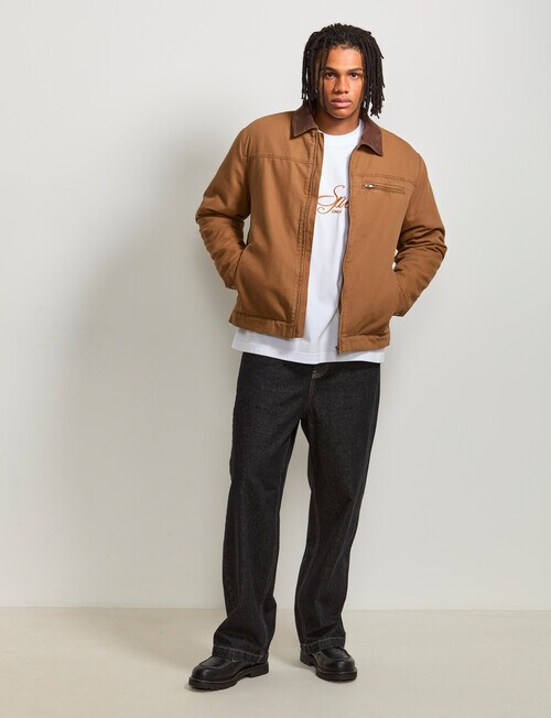AIR SPACE Baggy Denim Jean, Black product photo View 07 L