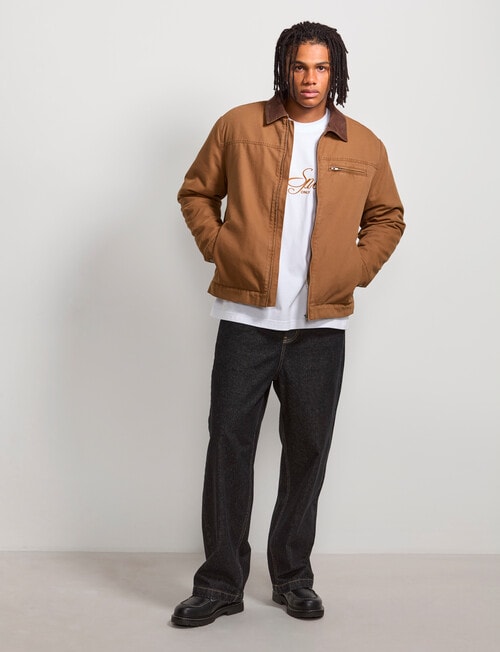 AIR SPACE Baggy Denim Jean, Black product photo View 07 L