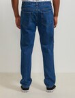 AIR SPACE Relaxed 90's Denim Jean, 90s Dark Blue product photo View 03 S