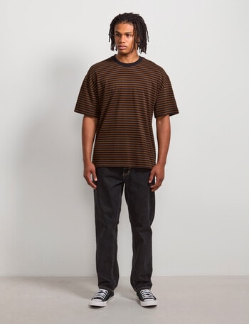 AIR SPACE Relax Denim Jean, Black product photo