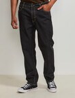 AIR SPACE Relax Denim Jean, Black product photo View 02 S