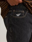 AIR SPACE Relax Denim Jean, Black product photo View 04 S