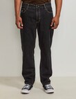 AIR SPACE Relax Denim Jean, Black product photo View 05 S