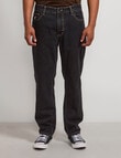 AIR SPACE Relax Denim Jean, Black product photo View 05 S