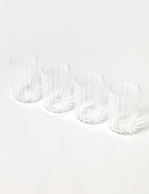 Salt&Pepper Leif Highball, 450ml, Set of 4, Clear product photo View 02 L