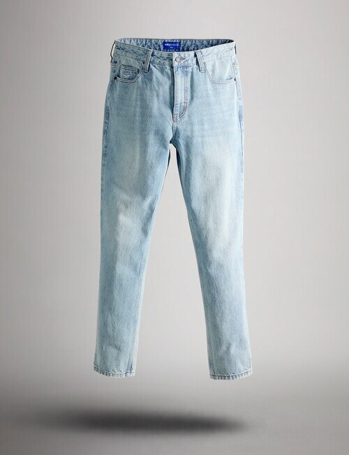 AIR SPACE Relax Denim Jean, Light Blue product photo