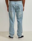 AIR SPACE Relax Denim Jean, Light Blue product photo View 02 S