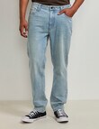 AIR SPACE Relax Denim Jean, Light Blue product photo View 08 S