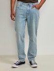 AIR SPACE Relax Denim Jean, Light Blue product photo View 08 S