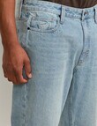 AIR SPACE Relax Denim Jean, Light Blue product photo View 04 S