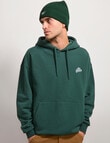 AIR SPACE Oversize Embroidered Hoodie, Green product photo View 02 S
