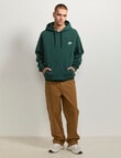 AIR SPACE Oversize Embroidered Hoodie, Green product photo View 07 S