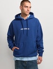 AIR SPACE Back Story Oversize Hoodie, Blue product photo View 06 S