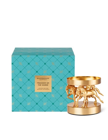 Glasshouse Fragrances Freedom of the Horse Metal Candle Holder product photo