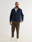 Gasoline Herringbone Painter Jacket, Navy product photo View 03 S