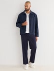 Gasoline Herringbone Painter Jacket, Navy product photo View 07 S