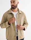 Gasoline Herringbone Painter Jacket, Tan product photo