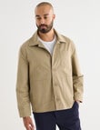 Gasoline Herringbone Painter Jacket, Tan product photo View 08 S