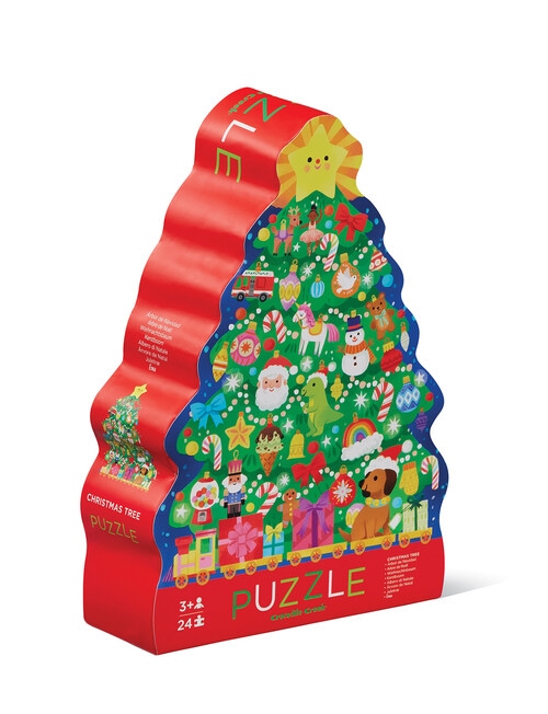 Crocodile Creek Christmas Tree, 24-Piece Puzzle product photo