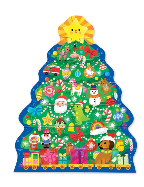 Crocodile Creek Christmas Tree, 24-Piece Puzzle product photo View 02 L
