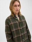 Jack & Jones Classic Flannel Check Shirt, Rosin product photo View 03 S