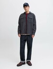Jack & Jones Perfect Overshirt, Dark Grey product photo View 03 S