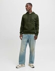 Jack & Jones Sweatshirt Corp Logo Hoodie, Duffle Bag product photo View 03 S