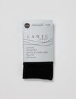 Lyric Comfort Opaque Knee-High Tight, 50 Denier, 2-Pack, Black product photo