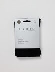 Lyric Opaque Tight, 50 Denier, 2-Pack, Black product photo View 02 S